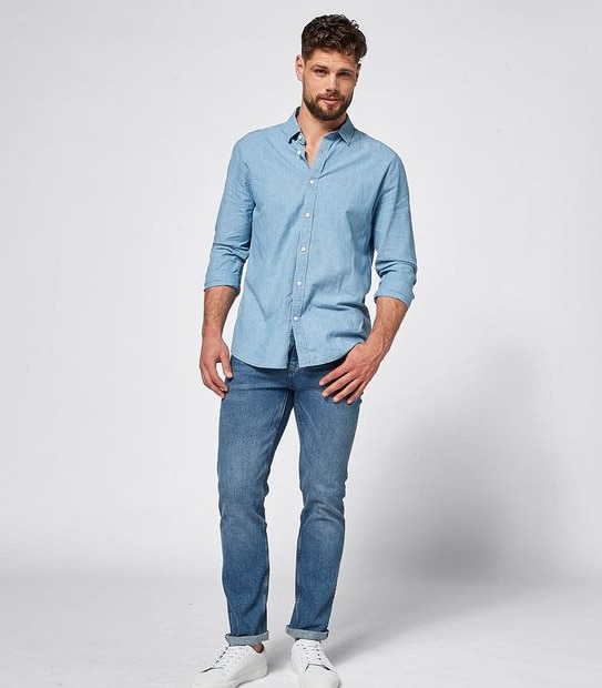 DENIM Shirt - Light Wash