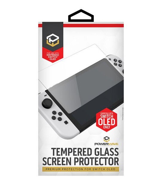 Powerwave Nintendo Switch OLED Premium Tempered Glass Screen