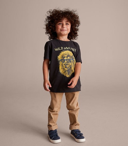 Organic Cotton Print T-shirt