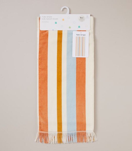 Kids Tate Stripe Beach Towel