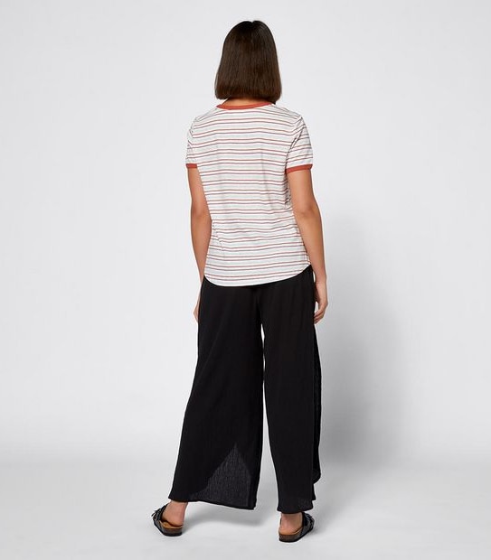 Piping Hot Ringer Stripe T-Shirt