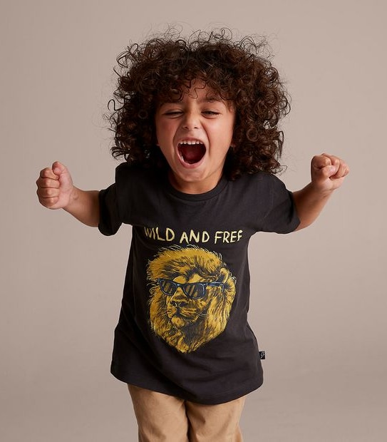 Organic Cotton Print T-shirt