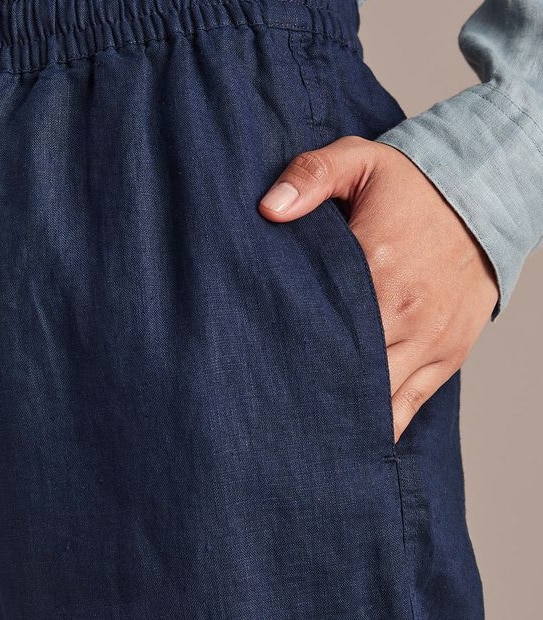 European Linen Jogger Pants