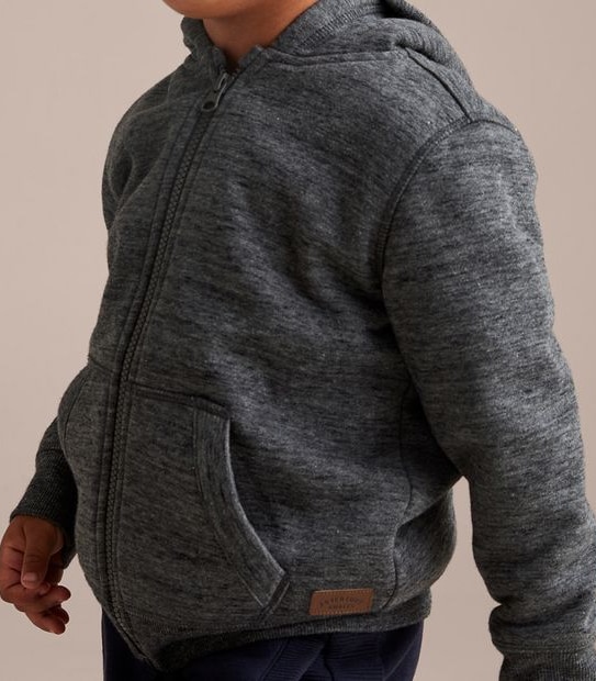 Zip Sherpa Hoodie
