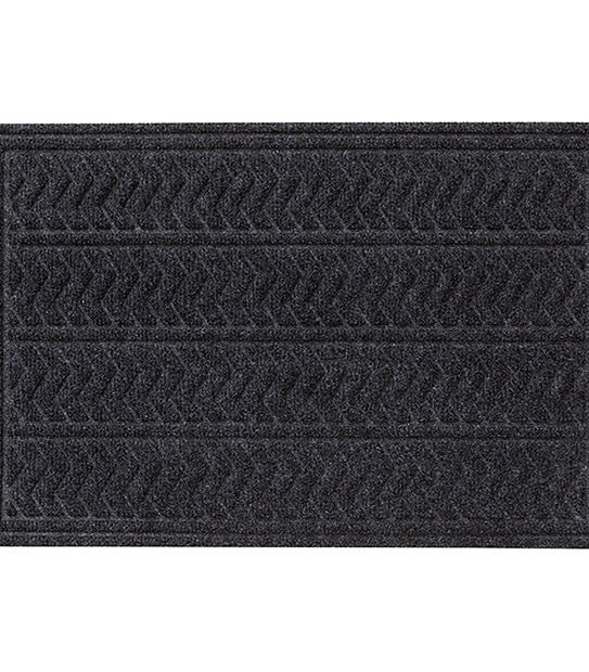 Pinto Door Mat 60 x 40cm - Charcoal
