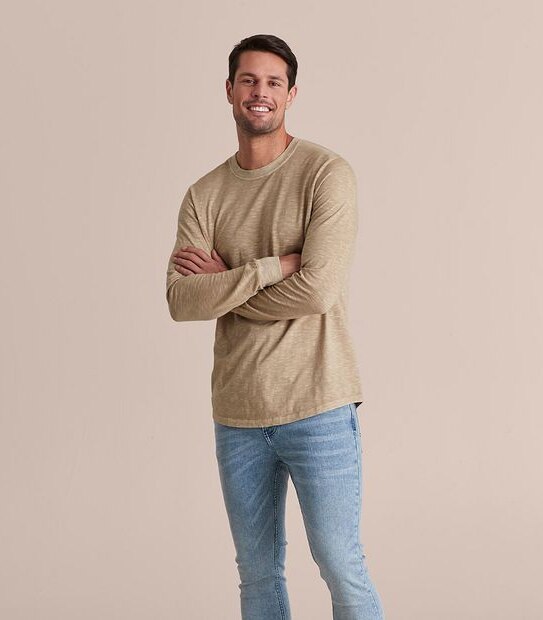 Garment Dyed Slub T-Shirt