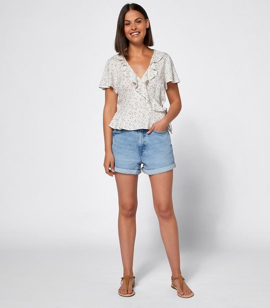 Lily Loves Wrap Blouse