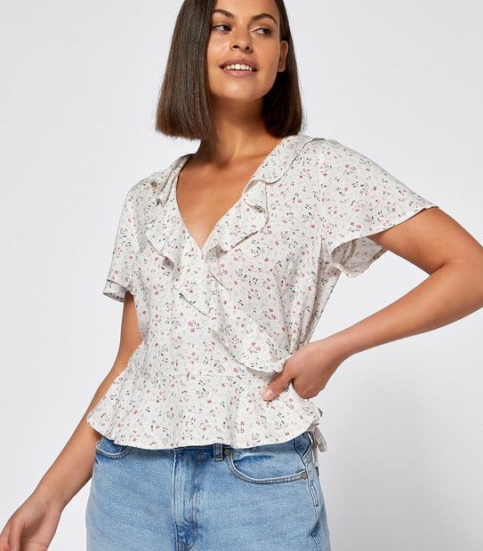 Lily Loves Wrap Blouse