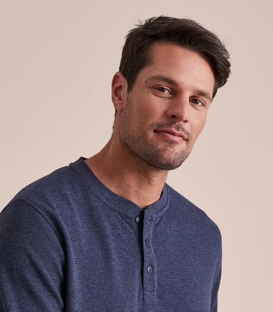 Waffle Henley T-Shirt