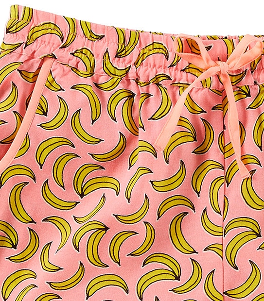 Girls' Banana Print Sprinter Shorts 3 of 3