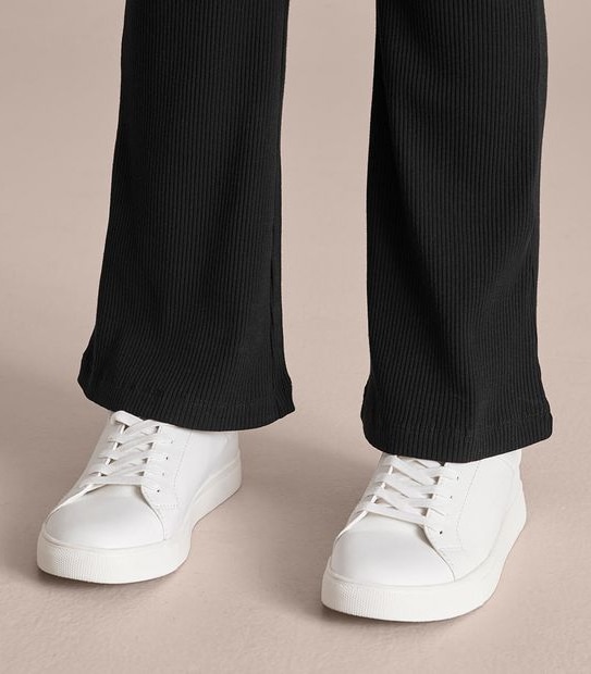 Rib Flare Pants