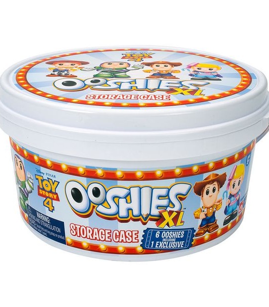 Disney Pixar Toy Story 4: Ooshies XL Storage Case Wwith 6 Figures