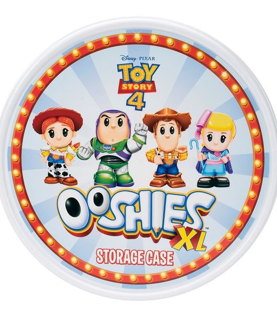 Disney Pixar Toy Story 4: Ooshies XL Storage Case Wwith 6 Figures