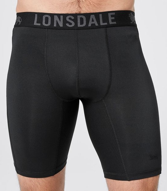 Lonsdale London 2 Pack Long Leg Sports Trunks