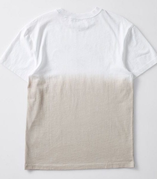 Graphic Print T-shirt - Brown Ombre