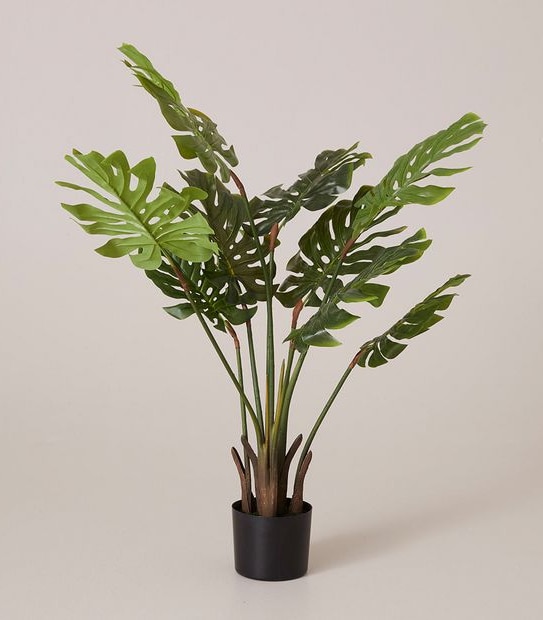 Faux Monstera Deliciosa Plant - 100cm