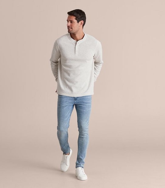 Waffle Henley T-Shirt