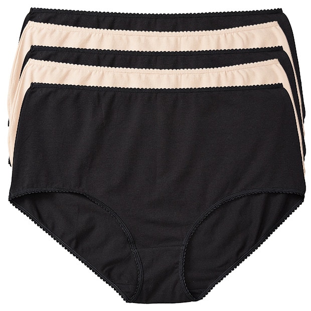 5 Pack Moda Full Briefs 5 Pack Moda Full Briefs