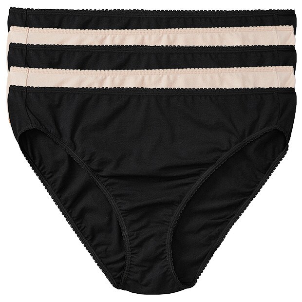 5 Pack Moda High Cut Briefs 5 Pack Moda High Cut Briefs