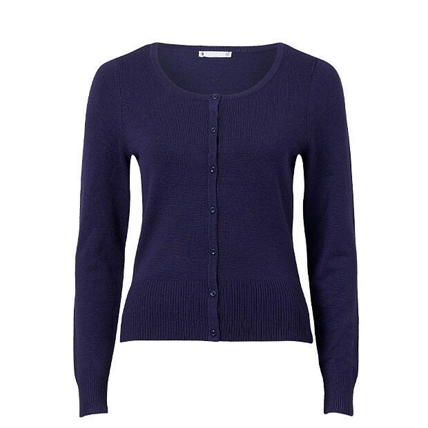 Scoop Neck Cardigan - Astral Aura Scoop Neck Cardigan - Astral Aura
