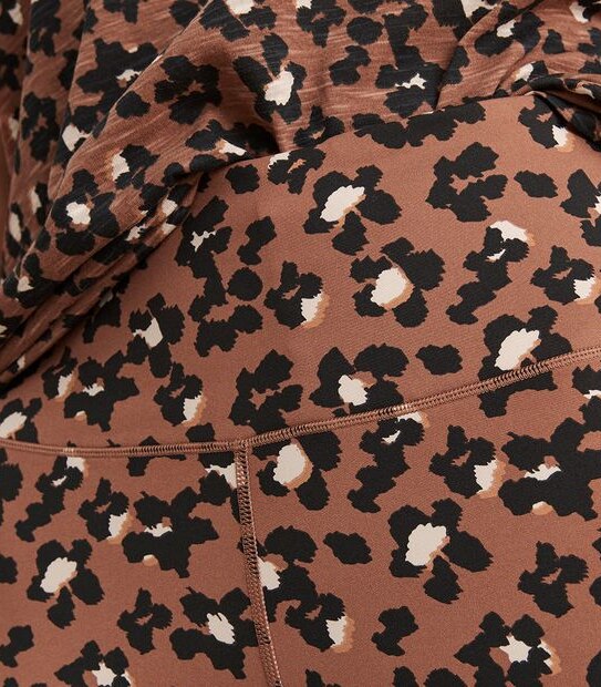 Active 7/8 Length Fashion Print Tights