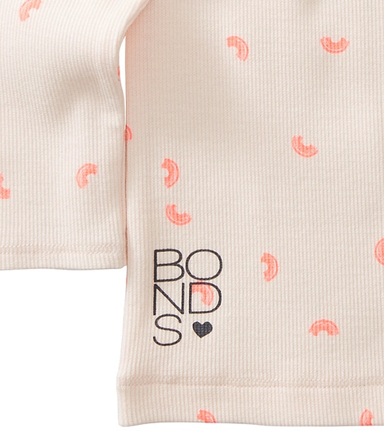 Bonds Ribbies Long Sleeve Top - Pink 2 of 2