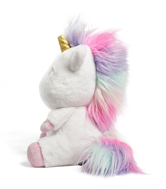 FAO Schwarz Toy Plush Led Projector Unicorn 12"