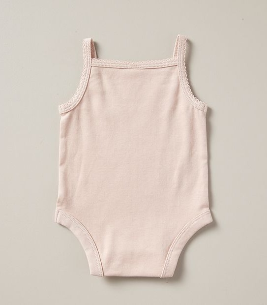 Baby Organic Cotton 3 Pack Singlet Bodysuits