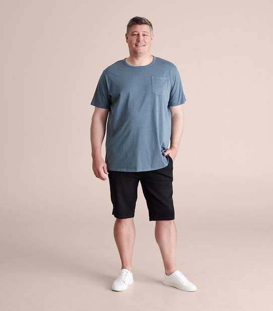 Mr Big Garment Dyed Pocket T-Shirt