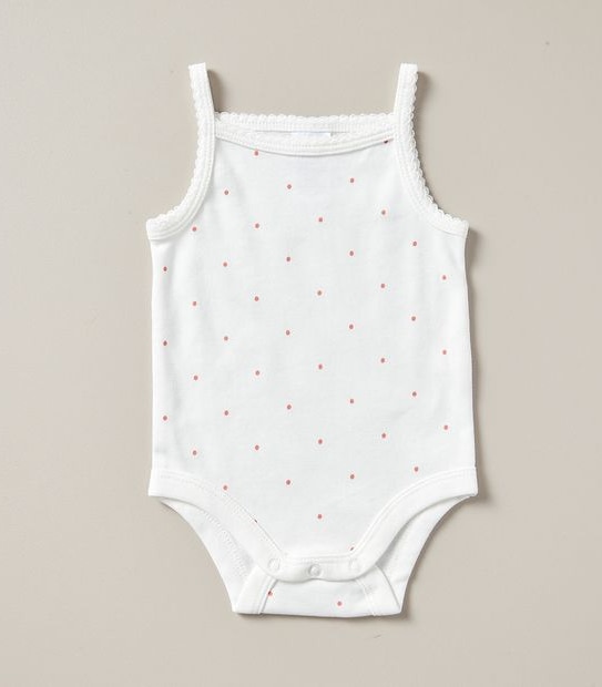 Baby Organic Cotton 3 Pack Singlet Bodysuits