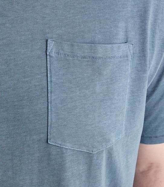Mr Big Garment Dyed Pocket T-Shirt