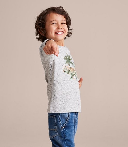 Dinosaur Speckle Top