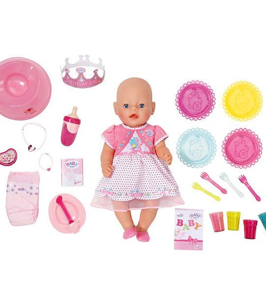 BABY Born Interactive Happy Birthday Doll