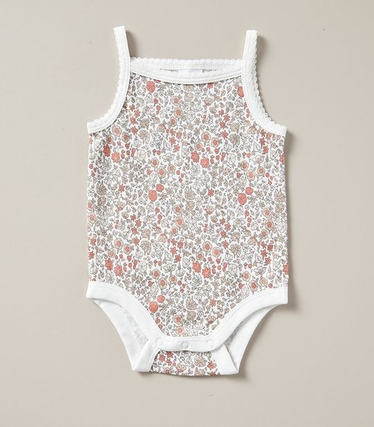 Baby Organic Cotton 3 Pack Singlet Bodysuits