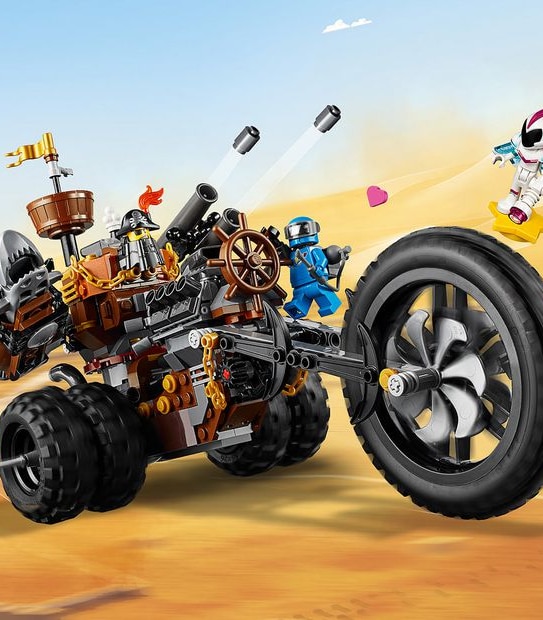 LEGO&reg; Movie 2 MetalBeard's Heavy Metal Motor Trike! 70834