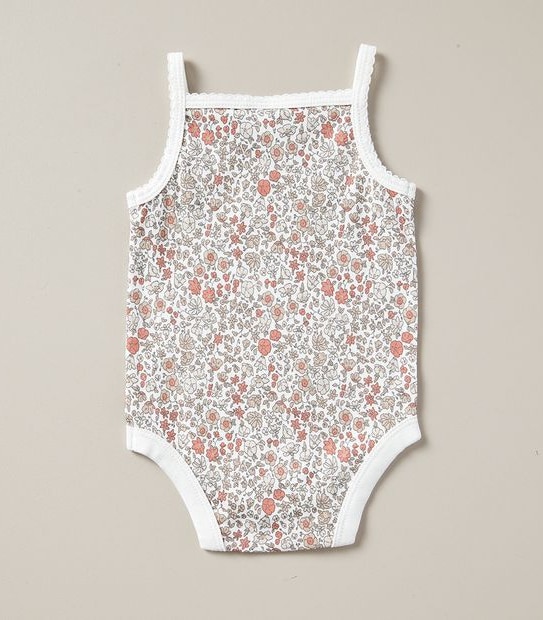 Baby Organic Cotton 3 Pack Singlet Bodysuits