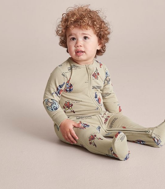 Baby Marvel Superhero Coverall