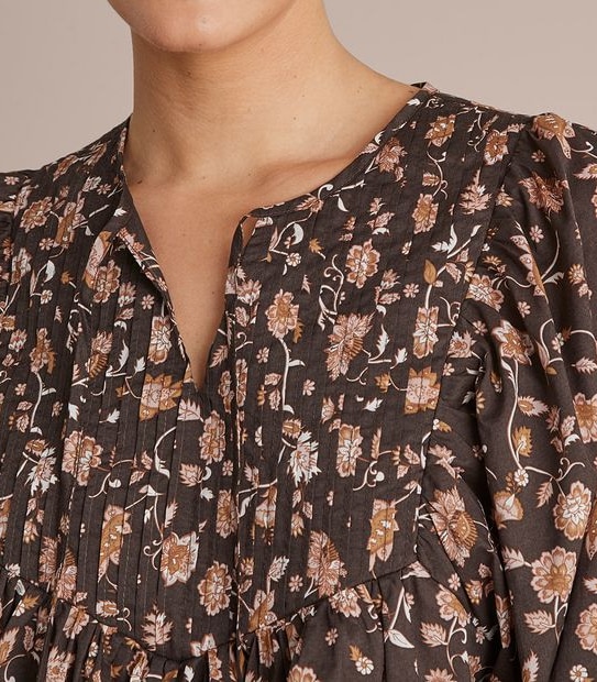Balloon Sleeve Blouse