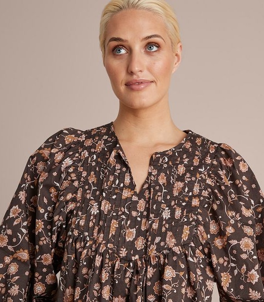 Balloon Sleeve Blouse