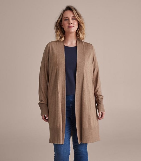 Curve Edge To Edge Cardigan