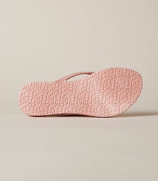 Womens Taya Recycled Textured Thongs