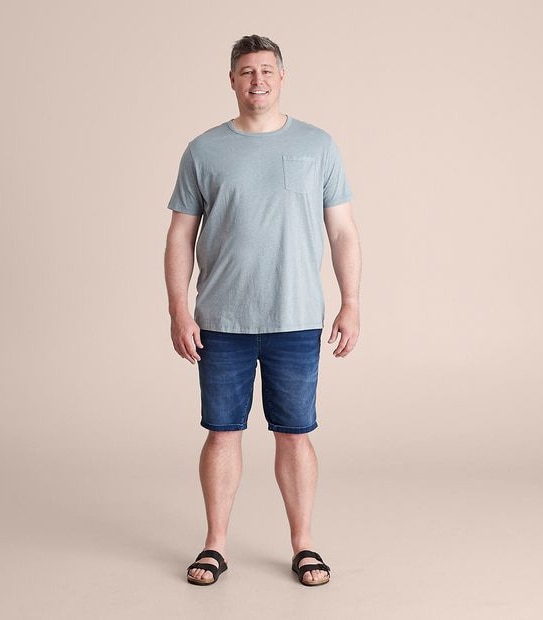Mr Big Garment Dyed Pocket T-Shirt