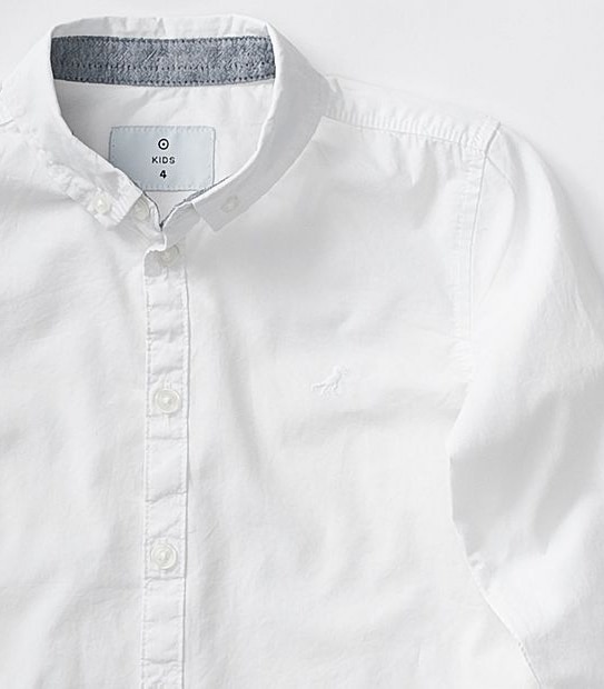 Boys Long Sleeve Shirt - White