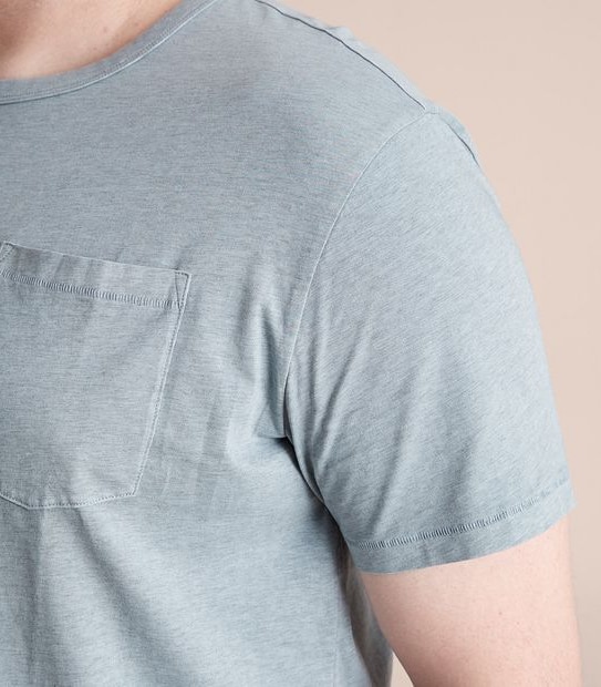 Mr Big Garment Dyed Pocket T-Shirt
