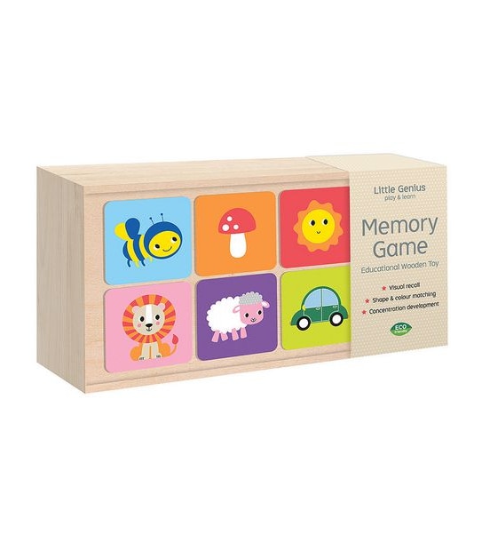 Memory Game Wood - Little Genius