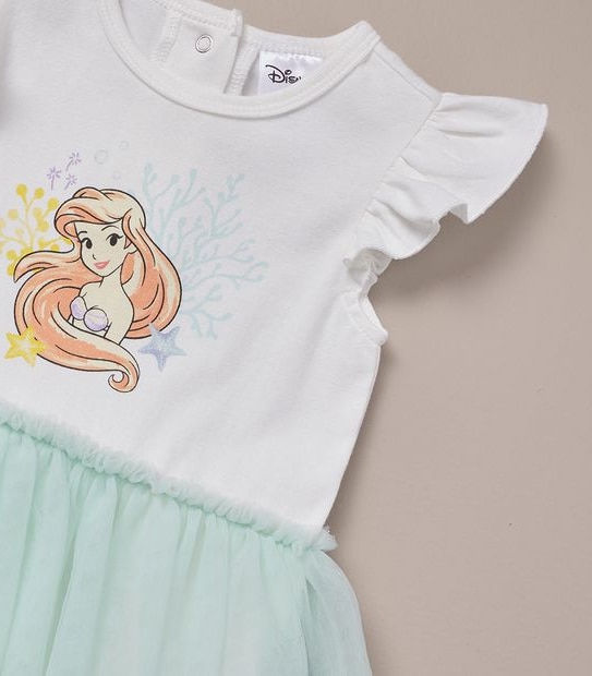 Baby Disney Little Mermaid Tutu Bodysuit