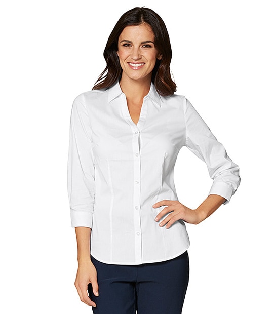Women's essentials 3/4 Sleeve Shirt