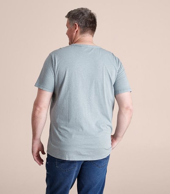 Mr Big Garment Dyed Pocket T-Shirt