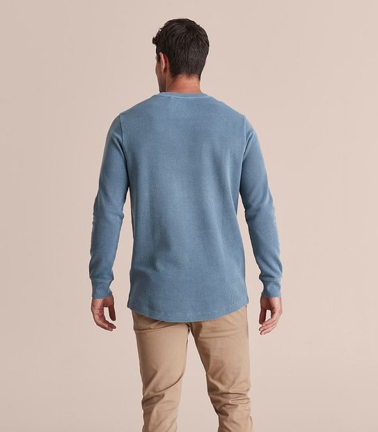 Waffle Crew Neck T-Shirt