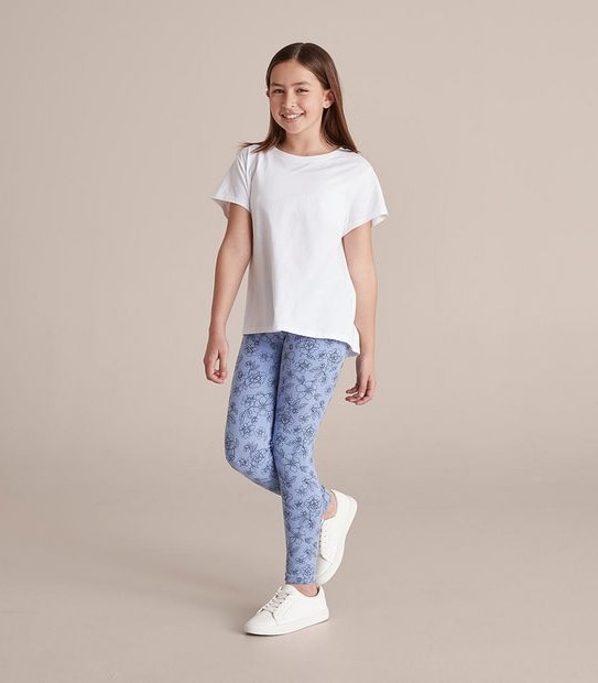 QN247661_09 S23 AOP LEGGING BLUE FLORAL 3 of 5